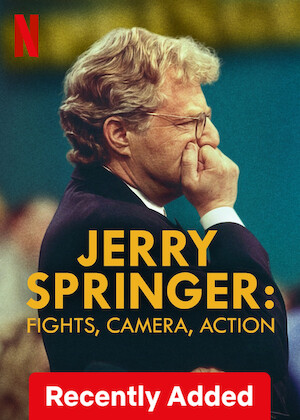 Netflix: Jerry Springer: Fights, Camera, Action | <strong>Opis Netflix</strong><br> Ten dokument zagląda za kulisy najbardziej kontrowersyjnego talk show w USA i pokazuje jego największe skandale – zarówno znane, jak i te, których kamery nie uchwyciły. | Oglądaj serial na Netflix.com